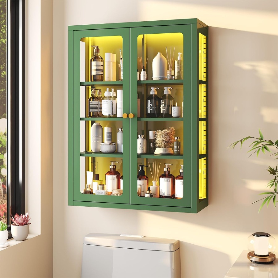 Metal wall display storage cab - Storage recension och pris