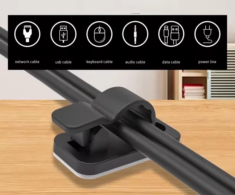 Self Adhesive Cable Clips Cord - Office Furniture recension och pris