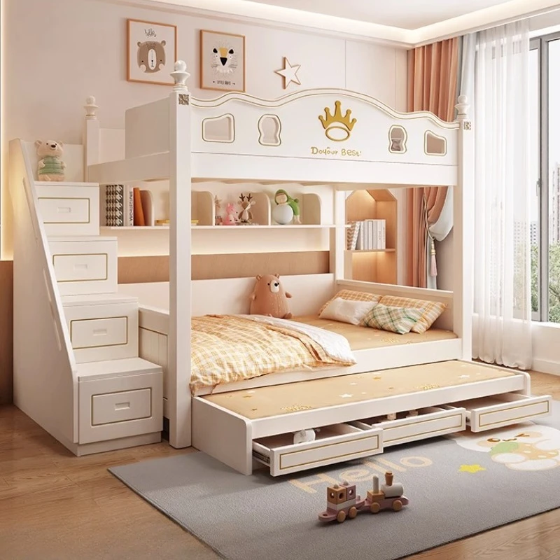 Nordic Luxury Modern Bedroom F - King Size Bed Frame With Storage Drawers recension och pris