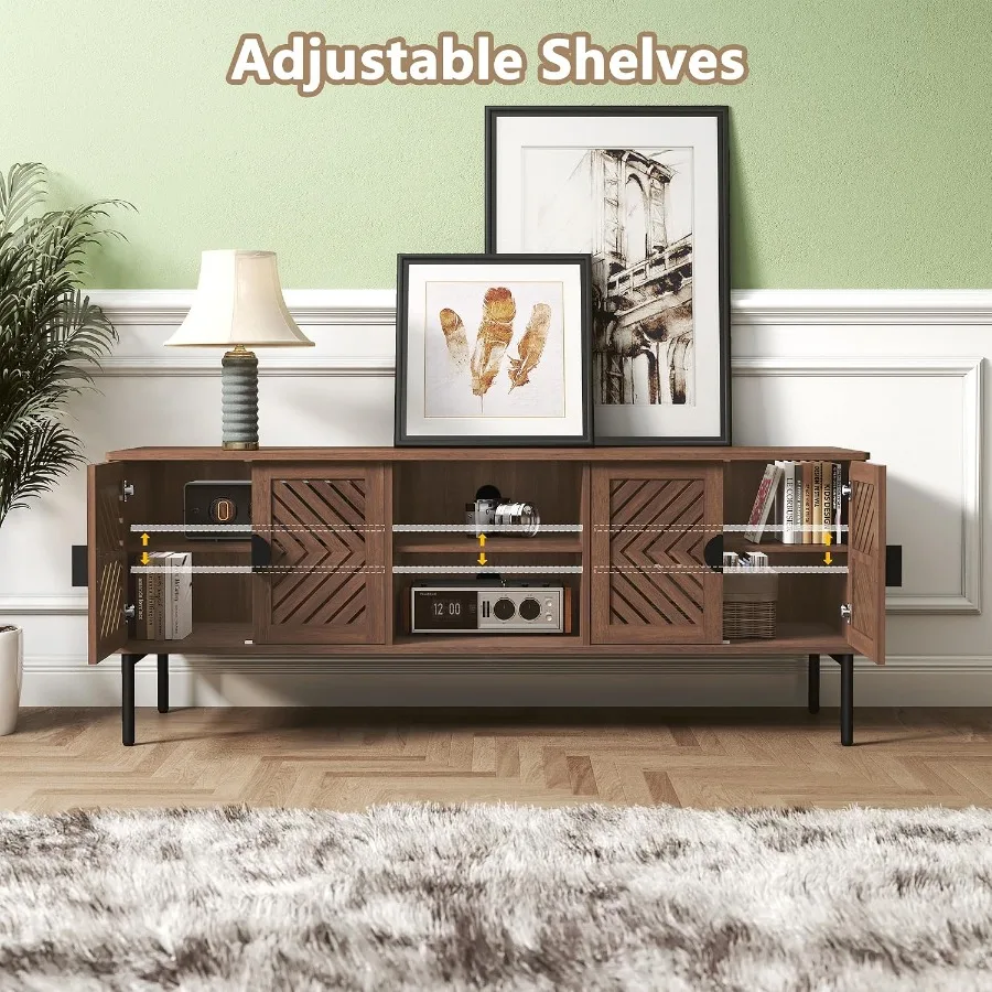 63 TV Stand for Living Room, E - Storage recension och pris