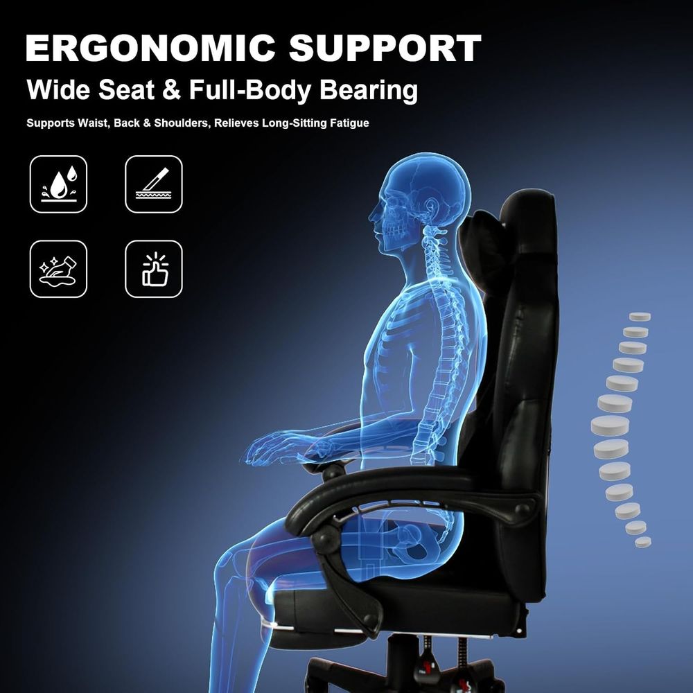 Gaming Chair PRO, Ergonomic Ga - Chairs recension och pris