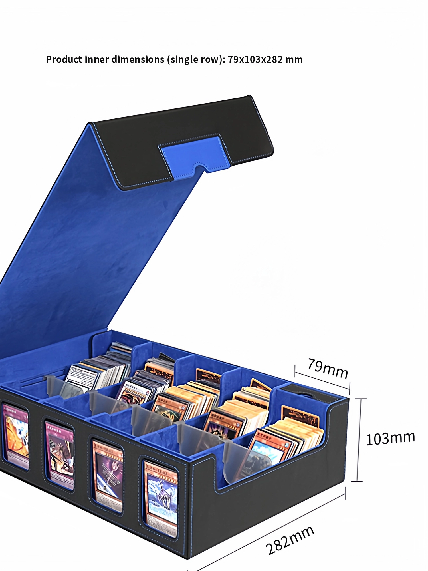 Multi‑Compartment PU Leather T - Storage recension och pris