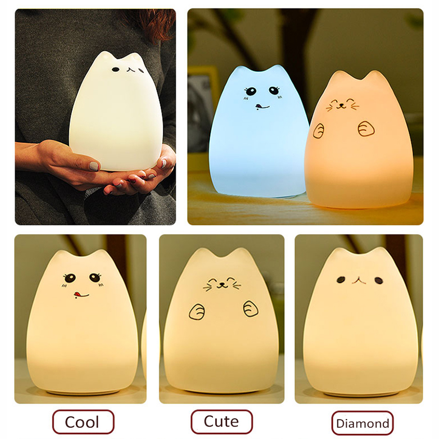 LED Night Light for Children B - Floating Nightstand With Led Light recension och pris