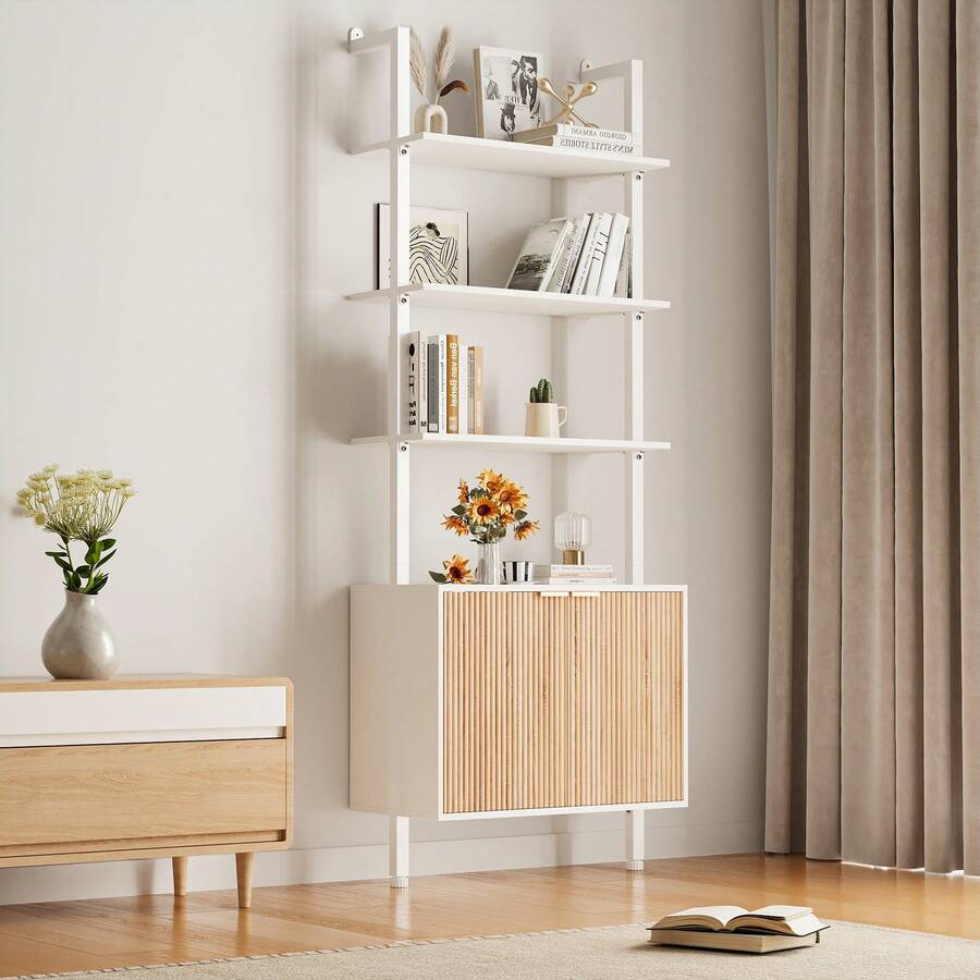 Chic Modern Ladder Bookcase Wi - Storage recension och pris